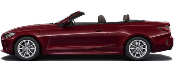 2025 Bmw 4 Serisi Cabrio Metalik Kırmızı Rengi