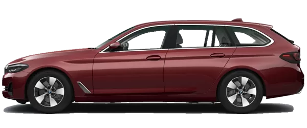 2024 Bmw 5 Serisi Touring Metalik Kırmızı Rengi