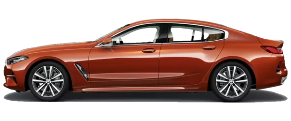 2025 Bmw 8 Serisi Gran Coupe Gün Batımı Turuncusu Rengi