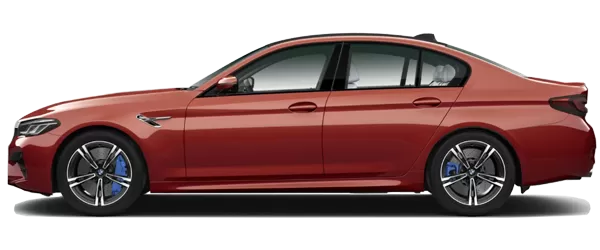 2024 Bmw M5 Metalik Kırmızı Rengi