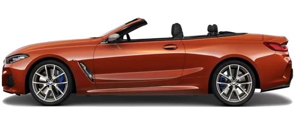 2025 Bmw M8 Cabrio Gün Işığı Turuncu Rengi