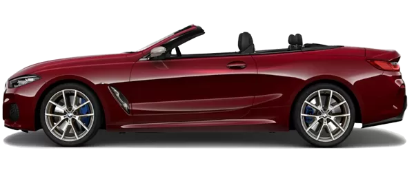 2025 Bmw M8 Cabrio Metalik Kırmızı Rengi