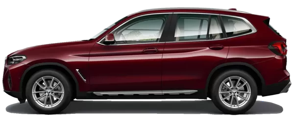 2025 Bmw X3 Metalik Kırmızı Rengi