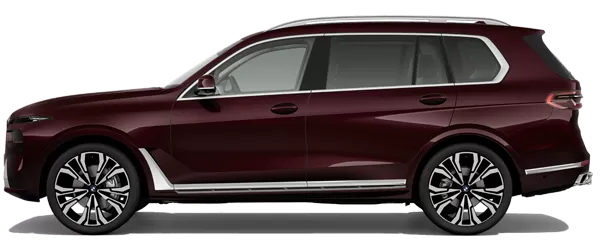2025 Bmw X7 Aventurin Kırmızı Metalik Rengi
