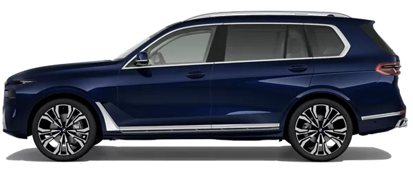 2025 Bmw X7 Tanzanit Mavi Metalik Rengi