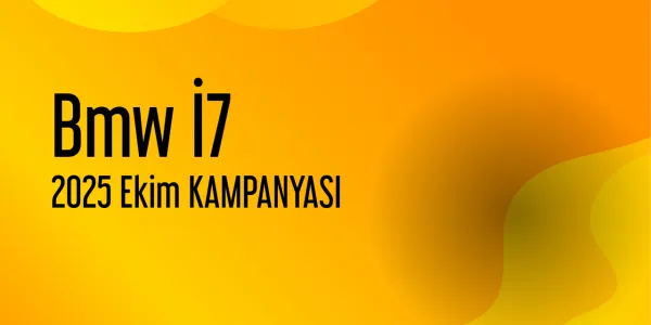 Bmw İ7 Ekim 2025 Kampanyası