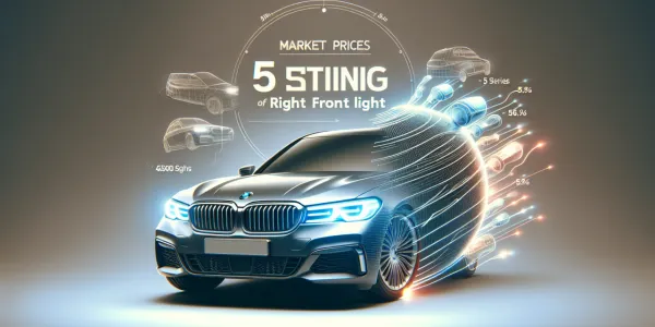 5 Serisi Touring Sağ Ön Far Piyasa Fiyatları