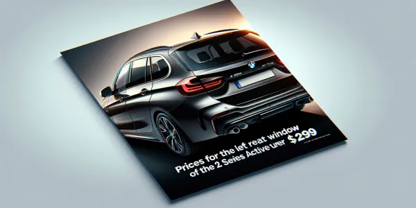 2 Serisi Active Tourer Sol Arka Cam Fiyat Listesi