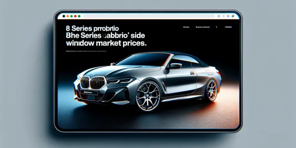 8 Serisi Cabrio Sol Cam Piyasa Fiyatları