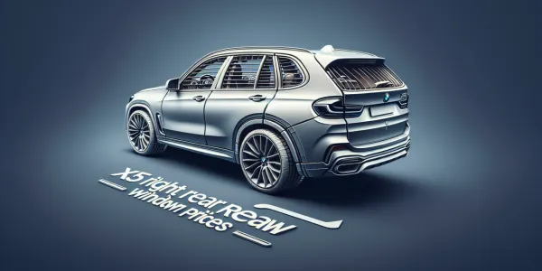 X5 Sağ Arka Cam Sanayi Satış Fiyatları
