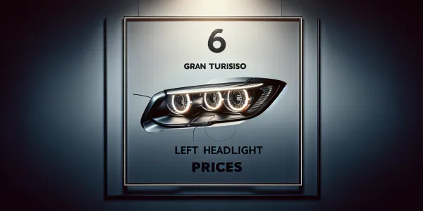 6 Serisi Gran Turismo Sol Ön Far Fiyat Listesi