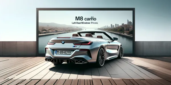 M8 Cabrio Sol Arka Cam Piyasa Fiyatları