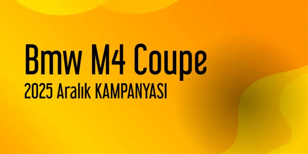 Bmw M4 Coupe Aralık 2025 Kampanya Fiyatları