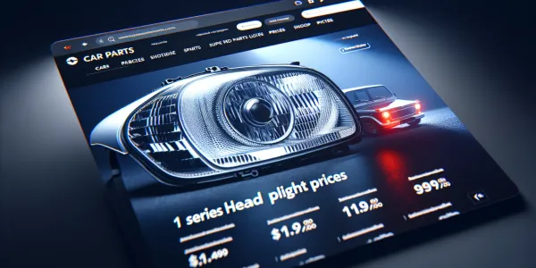 1 Serisi Ön Far Yedek Parça Fiyat Listesi