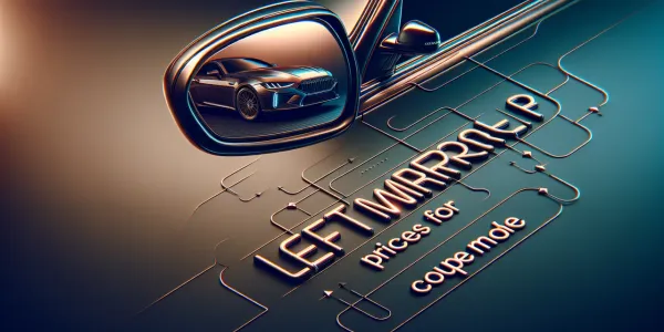 M8 Coupe Sol Ayna Fiyat Listeleri