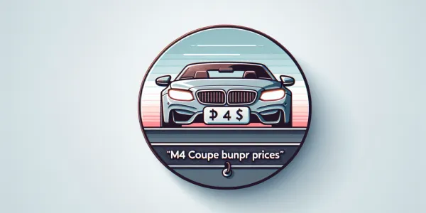 M4 Coupe Tampon Piyasa Fiyatları