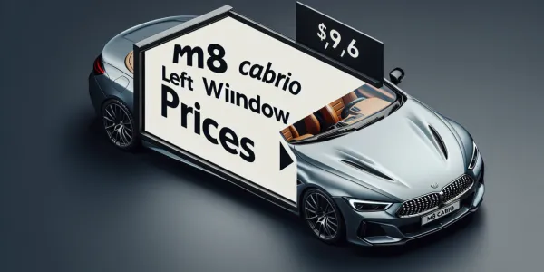 M8 Cabrio Sol Ön Cam Fiyatları