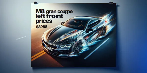 M8 Gran Coupe Sol Ön Cam Fiyatları