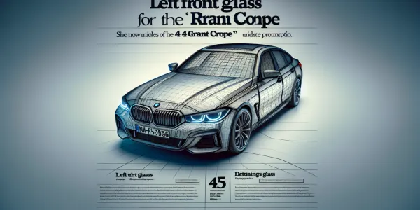 4 Serisi Gran Coupe Sol Ön Cam Fiyatları