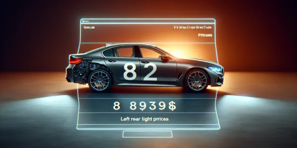 8 Serisi Gran Coupe Sol Arka Far Fiyat Listesi