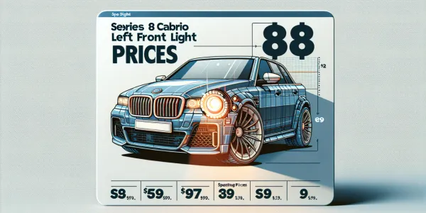 8 Serisi Cabrio Sol Ön Far Yedek Parça Fiyat Listesi