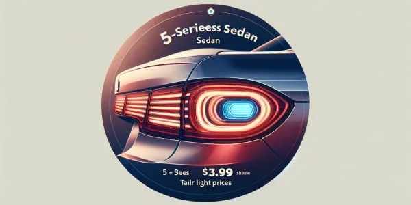 5 Serisi Sedan Stop Lambası Fiyat Listesi