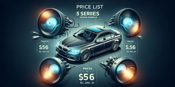 5 Serisi Sedan Sinyaller Fiyat Listesi