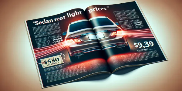 5 Serisi Sedan Arka Far Sanayi Satış Fiyatları